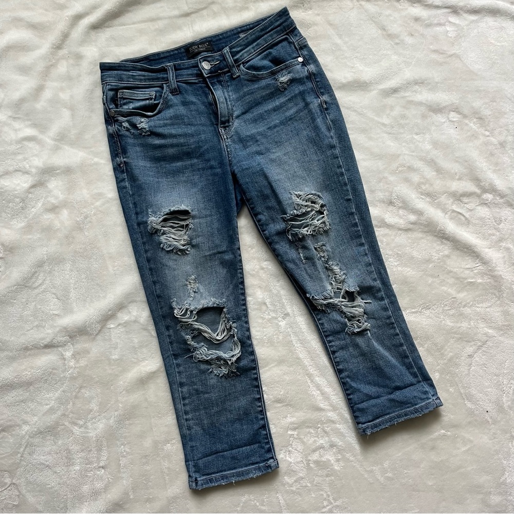 Judy Blue Denim Capris